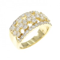 K18YG ダイヤモンド リング 1.25CT