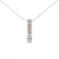 K18WG ダイヤモンド ネックレス 1.00CT