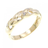 K18YG ダイヤモンド リング