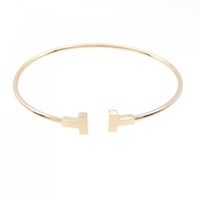 ティファニー Tナローワイヤー バングル