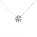 K18WG ダイヤモンド ネックレス 0.30CT