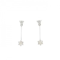 PT ダイヤモンド ピアス 0.52CT