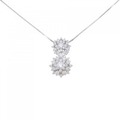 PT/K18YG ダイヤモンド ネックレス 3.13CT