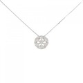 K18WG ダイヤモンド ネックレス 1.00CT