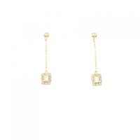 【新品】K18YG ダイヤモンド ピアス 0.26CT