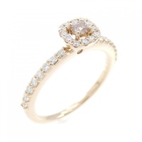 K18PG ピンクダイヤモンド リング 0.09CT