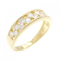 K18YG ダイヤモンド リング 0.50CT