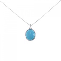 PT ターコイズ ネックレス 3.00CT