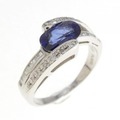 PT サファイヤ リング 1.70CT