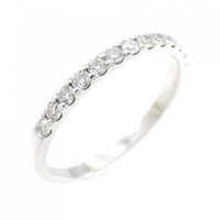 PT ハーフエタニティ ダイヤモンド リング 0.247CT