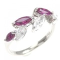 PT ルビー リング 0.90CT