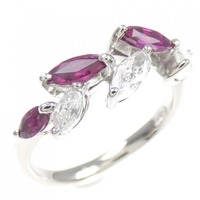 PT ルビー リング 0.90CT