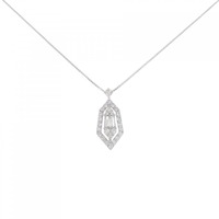 【新品】PT ダイヤモンド ネックレス 0.36CT