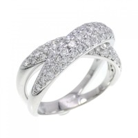 PT パヴェ ダイヤモンド リング 1.00CT