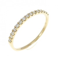 K18YG ダイヤモンド リング 0.12CT