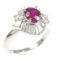 PT ルビー リング 1.08CT