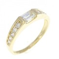 K18YG ダイヤモンド リング 0.317CT