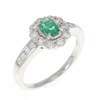 PT エメラルド リング 0.31CT