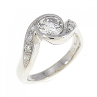 PT ダイヤモンド リング 0.64CT