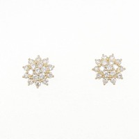 【リメイク】K18YG ダイヤモンド ピアス 0.60CT