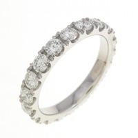 【リメイク】PT フルエタニティ ダイヤモンド リング 1.38CT
