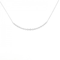 【新品】PT ダイヤモンド ネックレス 0.33CT