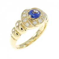 K18YG サファイヤ リング 0.46CT