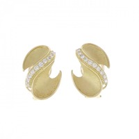 K18YG ダイヤモンド イヤリング 0.30CT
