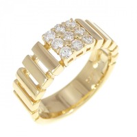 K18YG ダイヤモンド リング 0.27CT