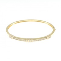 K18YG ダイヤモンド バングル 1.25CT