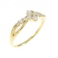 【新品】K18YG ダイヤモンド リング 0.20CT