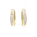 K18YG ダイヤモンド ピアス 0.20CT