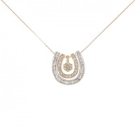 K18スリーカラー 2WAY ダイヤモンド ネックレス 0.48CT