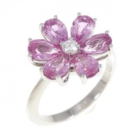 ハリーウィンストン フォーゲット ミー ノット リング