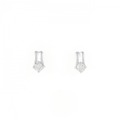 K18WG ダイヤモンド ピアス 0.2CT