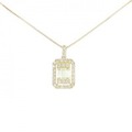 【新品】K18YG ダイヤモンド ネックレス 0.33CT