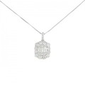 【新品】PT ダイヤモンド ネックレス 1.00CT
