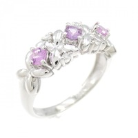 PT サファイヤ リング 0.30CT