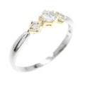 PT/K18YG ダイヤモンド リング 0.20CT