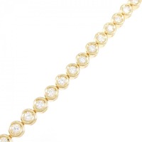 K18YG ダイヤモンド ブレスレット 2.08CT