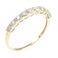 K18YG ダイヤモンド リング 0.30CT
