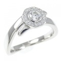 PT ダイヤモンド リング 0.28CT