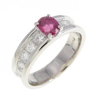 PT ルビー リング 0.37CT