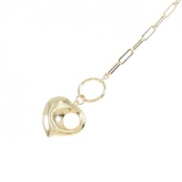 K18YG ハート ブレスレット