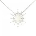 K18WG サンゴ ネックレス 5.33CT