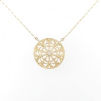 585YG ダイヤモンド ネックレス