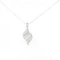 K18WG ダイヤモンド ネックレス 0.60CT
