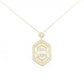 K18YG ダイヤモンド ネックレス 1.00CT
