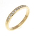K18YG ダイヤモンド リング 0.10CT