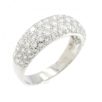 PT パヴェ ダイヤモンド リング 1.00CT